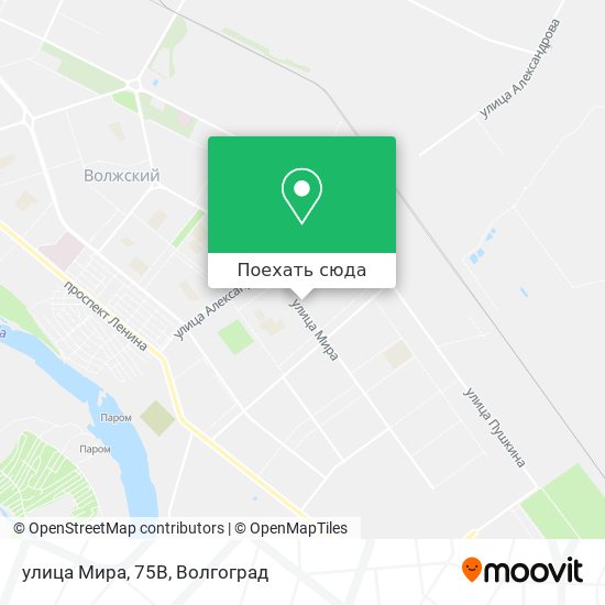 Карта улица Мира, 75В