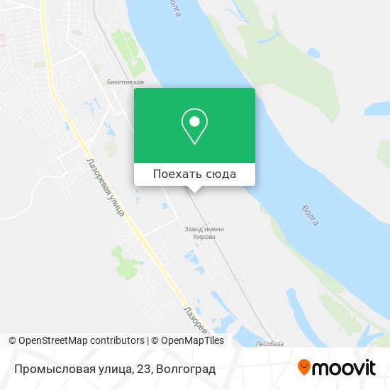 Карта Промысловая улица, 23