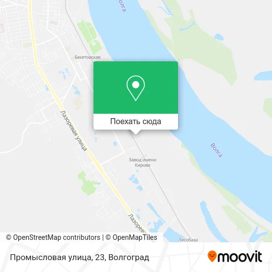 Карта Промысловая улица, 23