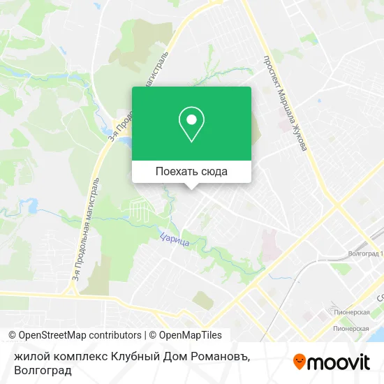 Карта жилой комплекс Клубный Дом Романовъ