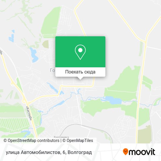 Карта улица Автомобилистов, 6