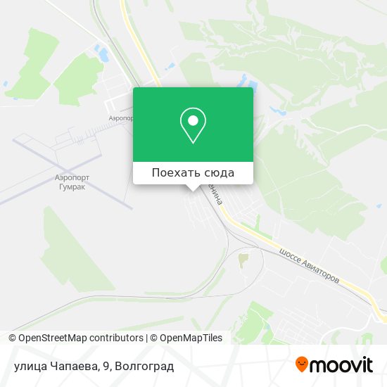 Карта улица Чапаева, 9