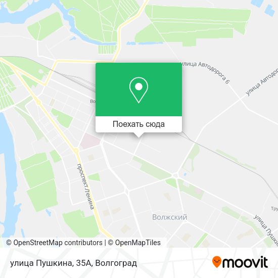 Карта улица Пушкина, 35А