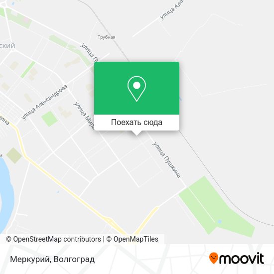Карта Меркурий