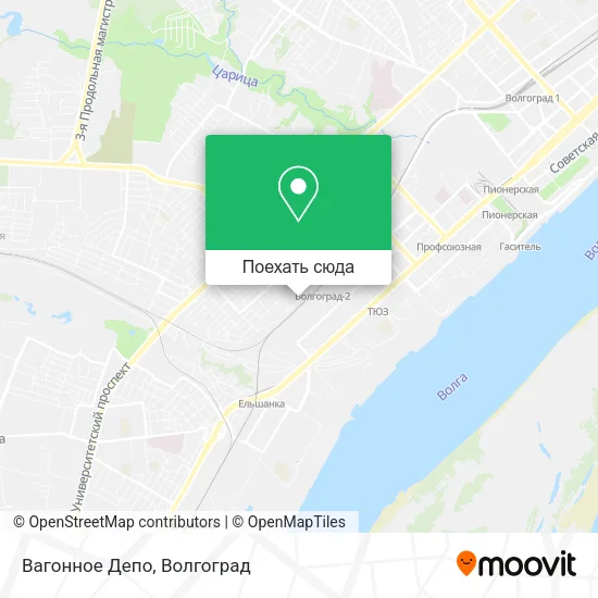 Карта Вагонное Депо