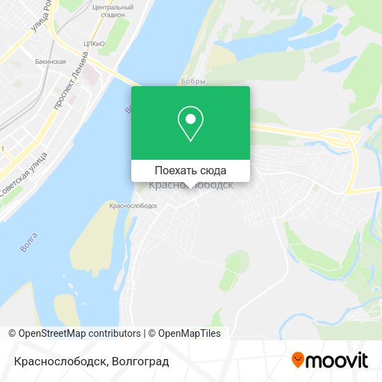 Карта Краснослободск