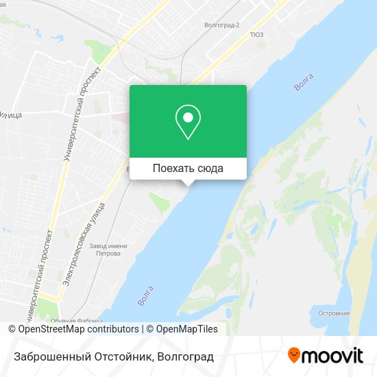 Карта Заброшенный Отстойник