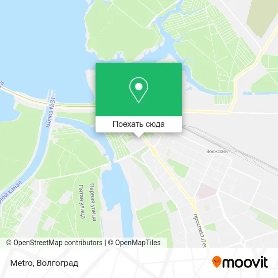 Карта Metro