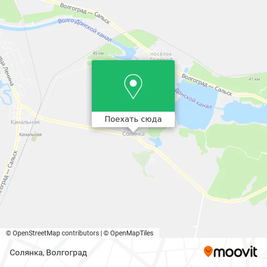 Карта Солянка