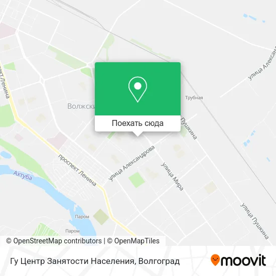 Карта Гу Центр Занятости Населения
