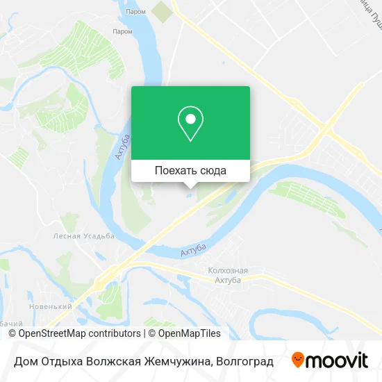 Карта Дом Отдыха Волжская Жемчужина