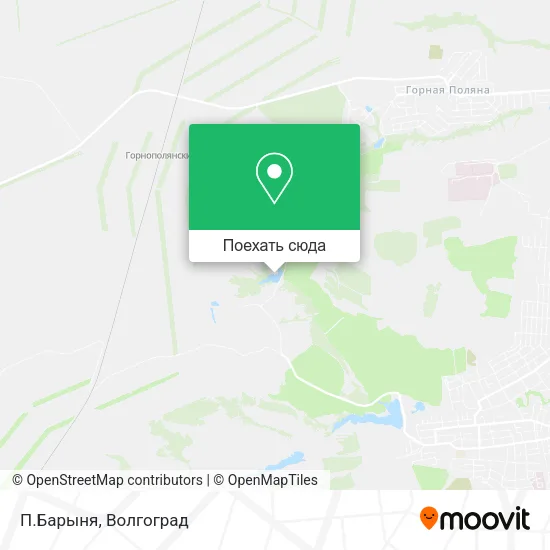 Карта П.Барыня