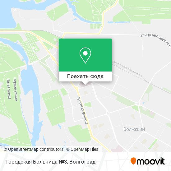 Карта Городская Больница №3