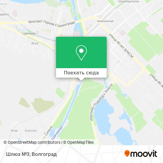 Карта Шлюз №3