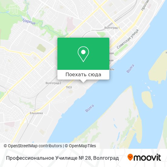 Карта Профессиональное Училище № 28