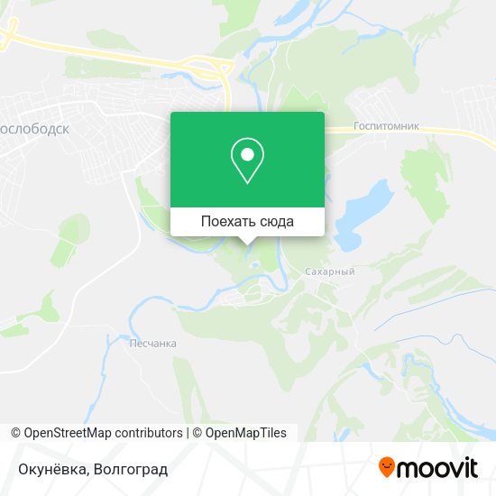 Карта Окунёвка