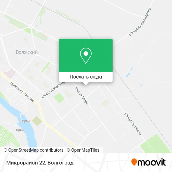 Карта Микрорайон 22
