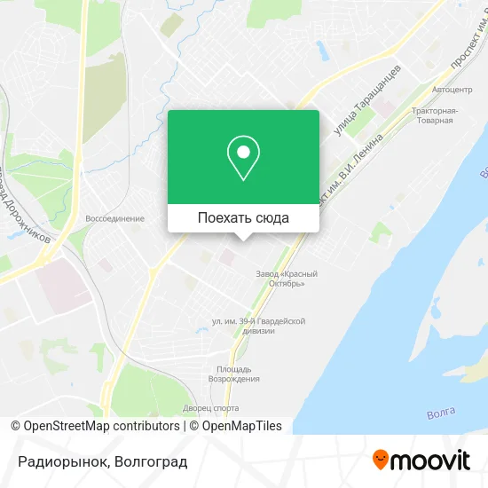 Карта Радиорынок