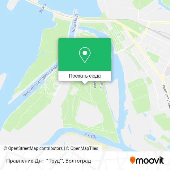 Карта Правление Днт ""Труд""