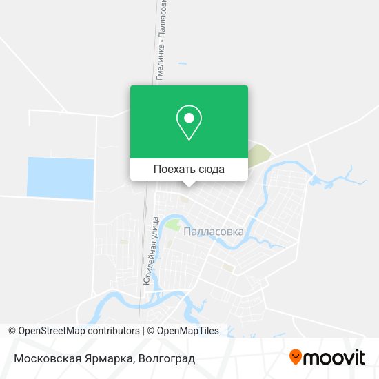 Карта Московская Ярмарка