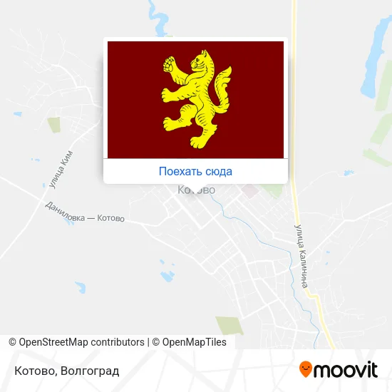 Карта Котово