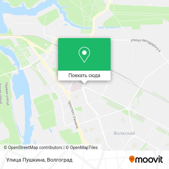 Карта Улица Пушкина
