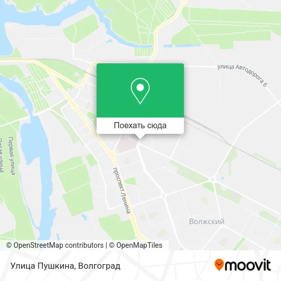 Карта Улица Пушкина