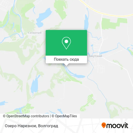 Карта Озеро Нарезное