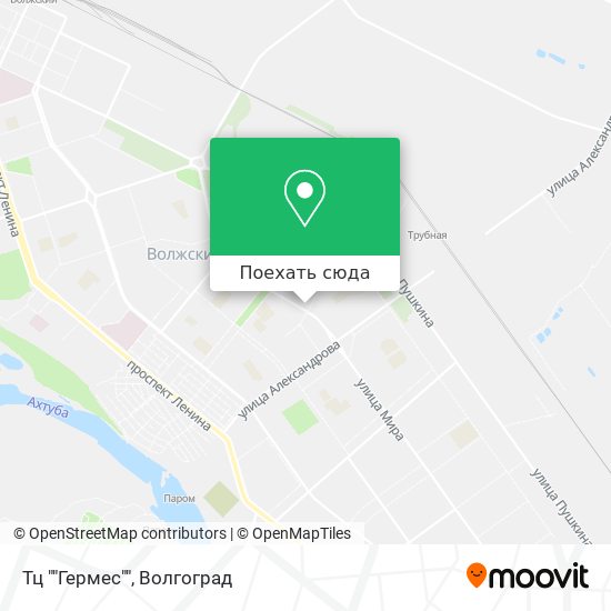 Карта Тц ""Гермес""