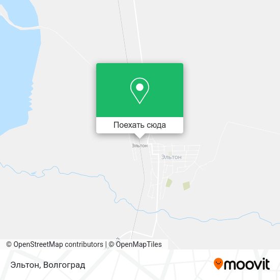 Карта Эльтон