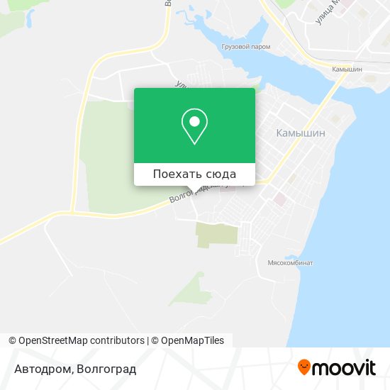 Карта Автодром