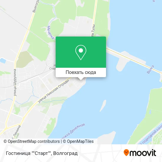 Карта Гостиница ""Старт""