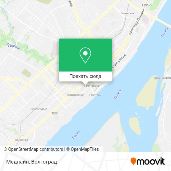 Карта Медлайн