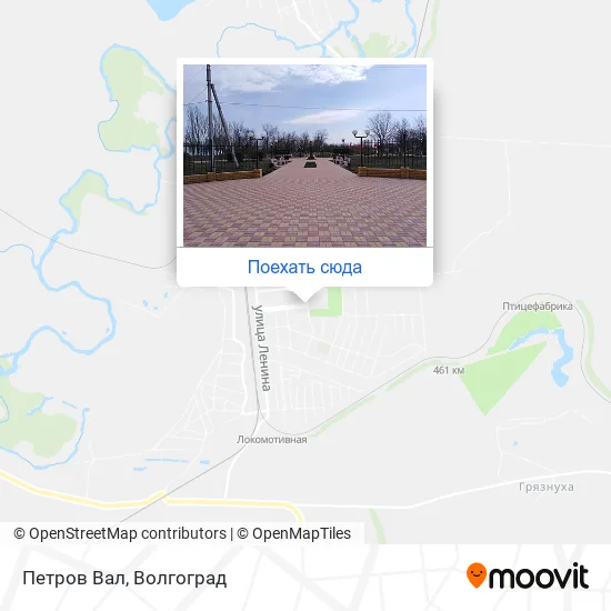 Карта Петров Вал