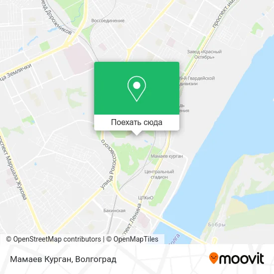 Карта Мамаев Курган