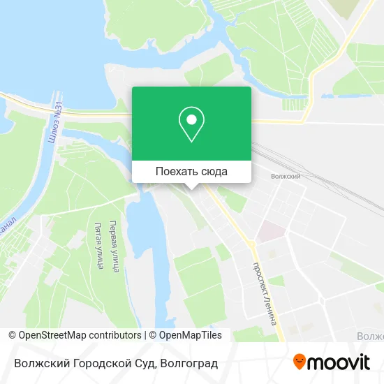 Карта Волжский Городской Суд