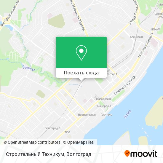 Карта Строительный Техникум