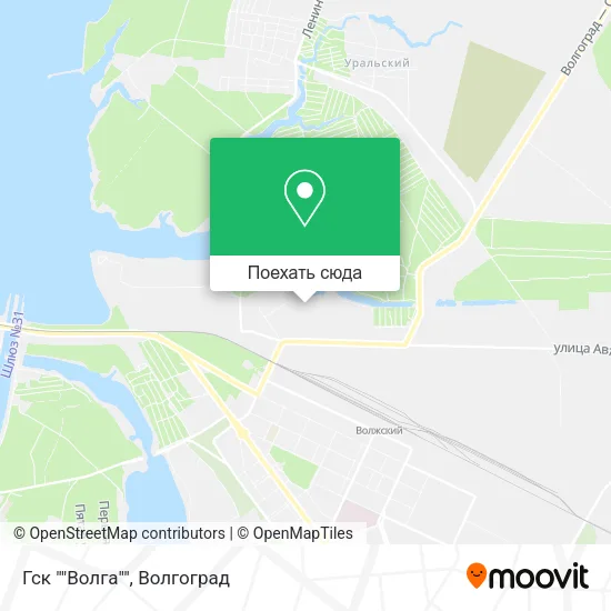 Карта Гск ""Волга""