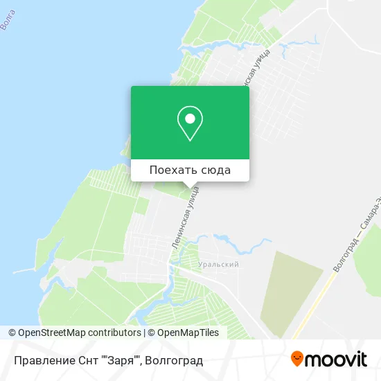 Карта Правление Снт ""Заря""