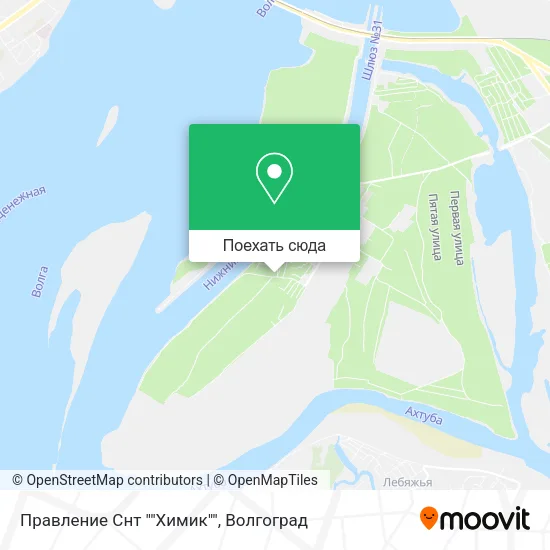 Карта Правление Снт ""Химик""
