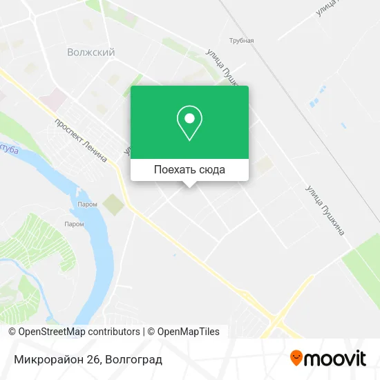Карта Микрорайон 26
