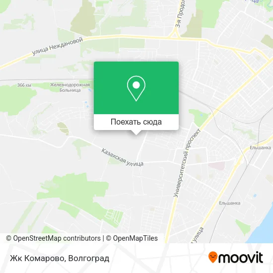 Карта Жк Комарово