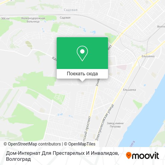 Карта Дом-Интернат Для Престарелых И Инвалидов