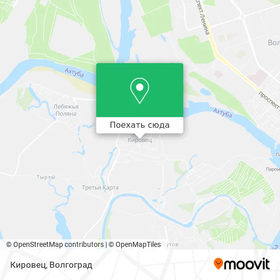 Карта Кировец