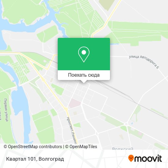 Карта Квартал 101