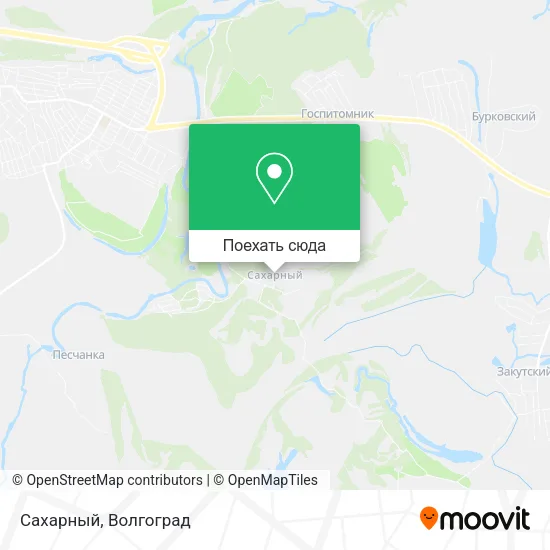 Карта Сахарный
