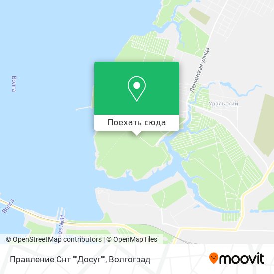 Карта Правление Снт ""Досуг""