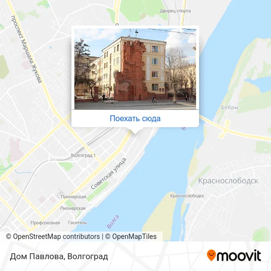 Карта Дом Павлова