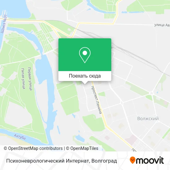 Карта Психоневрологический Интернат