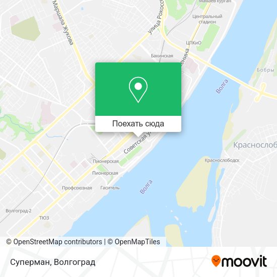 Карта Суперман
